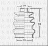 BORG & BECK BCB2418 Bellow, driveshaft